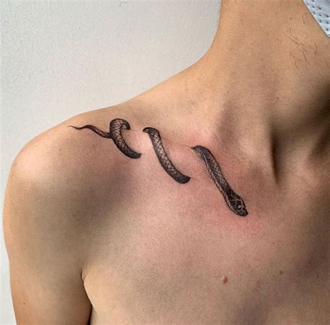 realistic snake tattoo|snake minimalist tattoo.